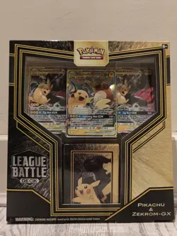 Pikachu and Zekrom Tag Team GX Battle Deck Brand New Factory Sealed Pokemon TCG - Image 1