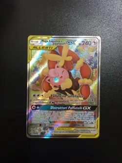 Pokemon Mega Lopunny E Jigglypuff GX ITA 226/236 ECLISSI COSMICA NEAR MINT - Image 1