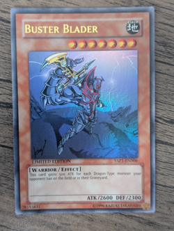 YAP1-EN006 Buster Blader Ultra Rare Limited Edition NM Yugioh Card - Image 1