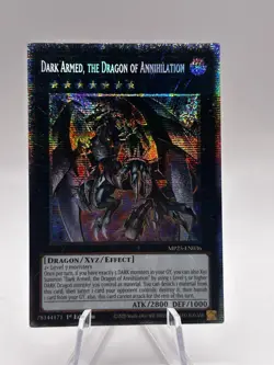 Dark Armed, the Dragon of Annihilation MP25-EN036 Starlight Rare Yugioh! NM - Image 1