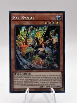 Ext Ryzeal MP25-EN120 1st Edition Prismatic Secret Rare Yugioh! NM - Image 1