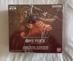 One Piece Card Game OP-02 Paramount War Booster Box SEALED | English TCG - Image 1