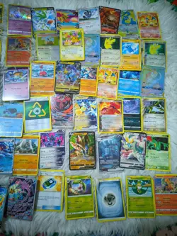 Lot of 105 multiple pokemon cards - Image 1
