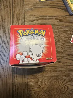 Sealed 1999 Pokemon 23K Gold Plated Mewtwo Card Burger King Poke Ball - Image 2