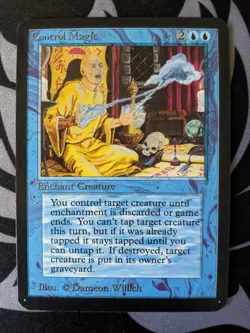 Control Magic ~ Alpha [Near Mint][Magic MTG] - Image 1