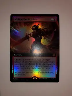 MTG Molten Duplication Extended Art Foil (Big Score) - OTJ - Near Mint - Image 3