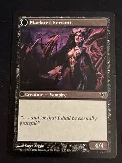 1x Chosen of Markov (55) Dark Ascension LP MTG Magic the Gathering x1 MKE - Image 2