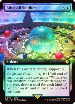 Blitzball Stadium Foil Extended Art Final Fantasy MTG NM - Image 1