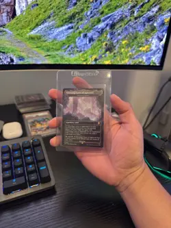 2023 MAGIC: THE GATHERING COMMANDER LOTR 364 GLITTERING CAVES OF AGLAROND MYTHIC - Image 1