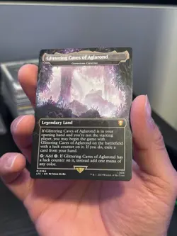 2023 MAGIC: THE GATHERING COMMANDER LOTR 364 GLITTERING CAVES OF AGLAROND MYTHIC - Image 3