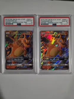 PSA 10 Charizard GX SM211 Pokemon SM Black Star Promo 2019 Hidden Fates Tins - Image 5