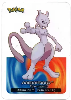 MEWTWO #150 LAMINCARD COLECCION POKEMON LAMINCARDS 2005 EDIBAS (USADA) - Image 1