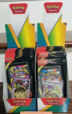Pokemon TCG Mega Evolution 10 Pack Booster Blister Set - 5 Drifloon + 5 Drifblim - Image 1