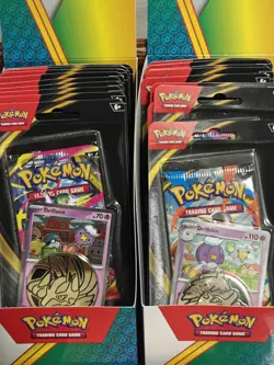 Pokemon TCG Mega Evolution 10 Pack Booster Blister Set - 5 Drifloon + 5 Drifblim - Image 2