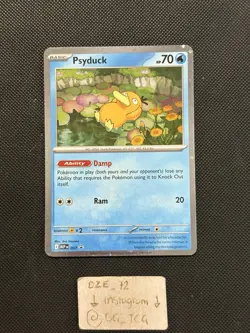 Pokemon Mega Evolutions - Psyduck - MEP EN007 - PROMO Cosmos Holo - M/NM - Image 1