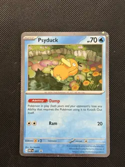 Pokemon Mega Evolutions - Psyduck - MEP EN007 - PROMO Cosmos Holo - M/NM - Image 2