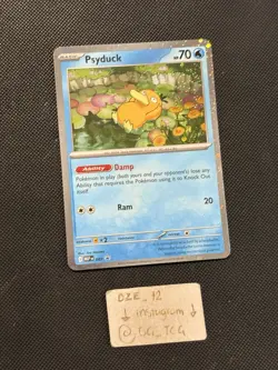 Pokemon Mega Evolutions - Psyduck - MEP EN007 - PROMO Cosmos Holo - M/NM - Image 3