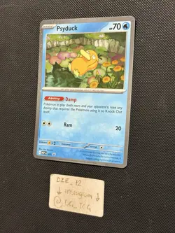 Pokemon Mega Evolutions - Psyduck - MEP EN007 - PROMO Cosmos Holo - M/NM - Image 4