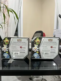 Pokemon TCG Galar Partners Tin (Cinderace And Inteleon ) Sealed - Image 2