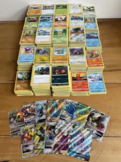100 Pokemon Cards Bundle Guaranteed SHINY SNORLAX TCG Collection HOLOS JOBLOT - Image 3