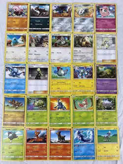 Sun & Moon x82 Regular Trading Cards Pokemon TCG English Bulk 2017-2020 LP - Image 3