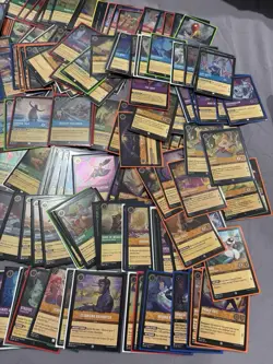Disney Lorcana TCG Lot of Foils 700+ Cards Half Of It From Set 1. Sets 1-6 Holo - Image 3