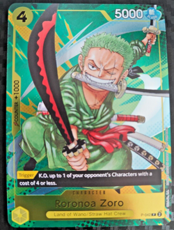 Roronoa Zoro P-042 (Event Pack Vol. 3) - One Piece Promotion Cards (OP-PR) NM-M - Image 1