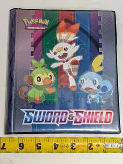 Pokemon Sword And Shield Oversized Jumbo Card Storage Binder 2020 - Image 1
