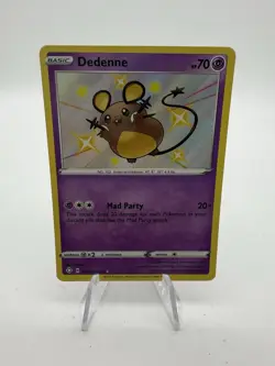 Pokemon Card Dedenne SV051/SV122 Shiny Vault Shining Fates Near Mint - Image 1