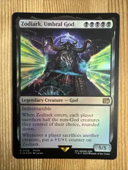 Zodiark, Umbral God Final Fantasy Foil MTG NM - Image 1