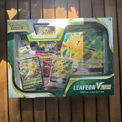 LOT OF 2 Leafeon V Star Special Collection Factory Sealed English Pokemon TCG - Image 2