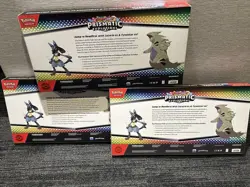 Pokemon Prismatic Evolutions Premium Collection Lucario Ex Tyranitar Ex ￼ - Image 2