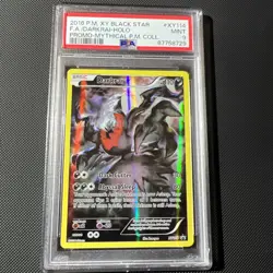PSA 9 Mint Pokemon Darkrai Mythical Coll. Full Art Black Star Promo XY114 - Image 1