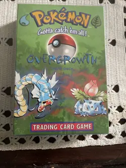 1999 Pokemon Base Set Overgrowth Theme Deck Vintage WOTC FACTORY SEALED RARE 742818060585 - Image 1