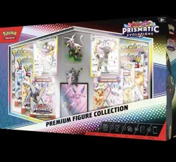 POKEMON TCG Prismatic Evolutions Premium Figure Collection presale 11/04 - Image 1