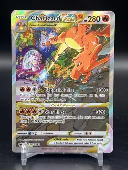Pokemon TCG Charizard VStar SWSH262 Black Star Promo English NM - Image 1