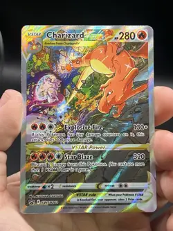 Pokemon TCG Charizard VStar SWSH262 Black Star Promo English NM - Image 3