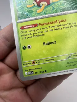 Shuckle 011/132 Non Holo MEG Mega Evolution English Pokemon TCG NM/M - Image 5