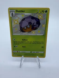 Pokemon TCG Dottler SV008/SV122 Shining Fates Shiny Vault Holo Rare Near Mint - Image 1