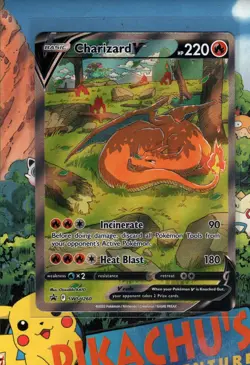 Pokemon TCG Charizard V SWSH260 Promo UPC NM/M - Image 1