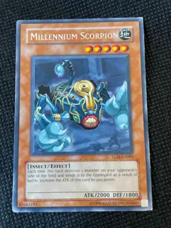 Millennium Scorpion - TLM-EN009 - Rare - Unlimited Edition - MP - YuGiOh! - Image 1