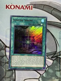 x1 Sunvine Shrine - GFTP-EN025 - Ultra Rare - 1st Edition Yu-Gi-Oh! M/NM - Image 1