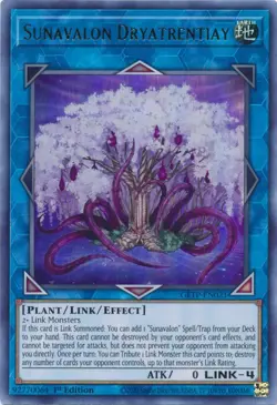 Yugioh - Sunavalon Dryatrentiay (Ultra Rare) (1st Edition) - GFTP-EN021 P - Image 1