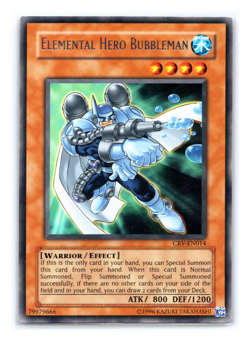 Elemental Hero Bubbleman - CRV-EN014 - Rare - Yugioh - Image 1