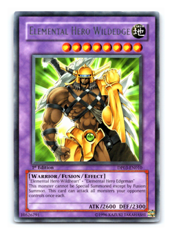Elemental HERO Wildedge - DP03-EN010 - Rare - 1st Edition - Yugioh - Image 1