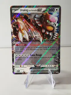 POKEMON FR Card - Ursaking Vermilion Moon Ex SVP 177 Promo - Image 1