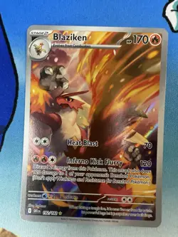 Blaziken 192/182 IR Destined Rivals Alt Art 2025 Pokemon Card - Image 1