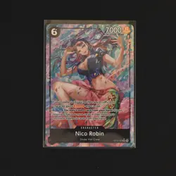 Nico Robin Alt Art OP12-087 NM One Piece Card Game English Edition - Image 1
