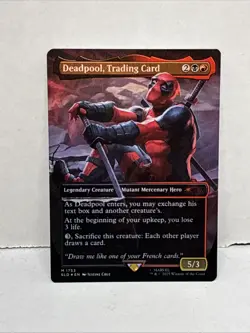 Deadpool, Trading Card 1753 Rainbow Foil Secret Lair Drop SLD MTG NM - Image 1