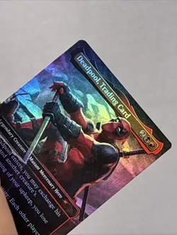 Deadpool, Trading Card 1753 Rainbow Foil Secret Lair Drop SLD MTG NM - Image 2
